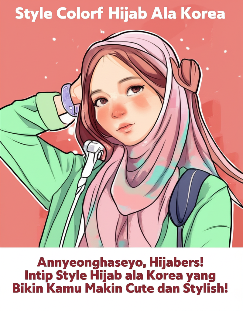Annyeonghaseyo, Hijabers! Intip Style Hijab ala Korea yang Bikin Kamu Makin Cute dan Stylish!