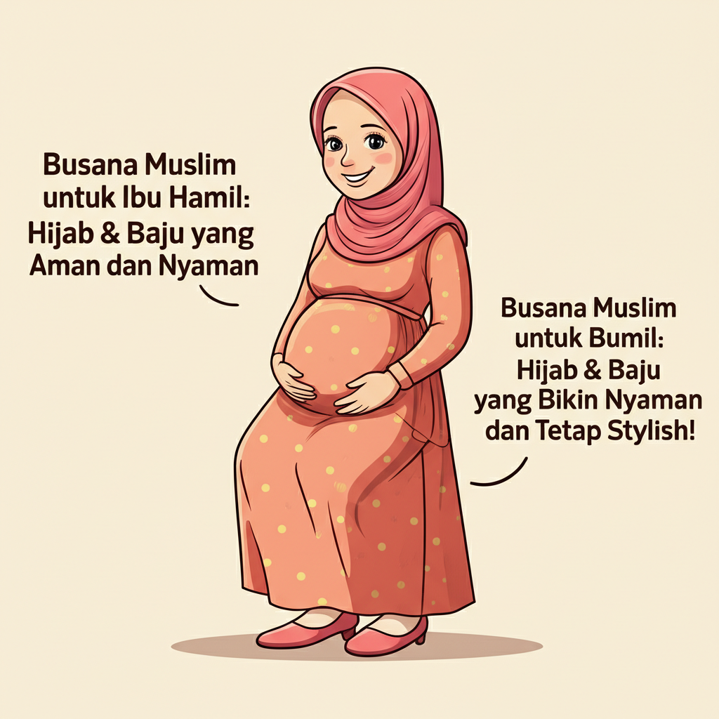 Busana Muslim untuk Bumil: Hijab & Baju yang Bikin Nyaman dan Tetap Stylish!