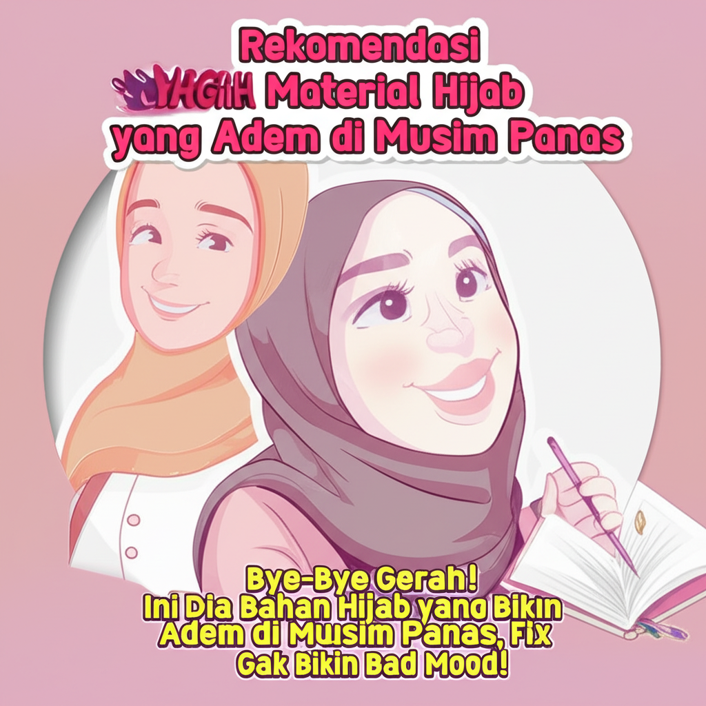 Bye-Bye Gerah! Ini Dia Bahan Hijab yang Bikin Adem di Musim Panas, Fix Gak Bikin Bad Mood! Bye-Bye Gerah! Ini Dia Bahan Hijab yang Bikin Adem di Musim Panas, Fix Gak Bikin Bad Mood!