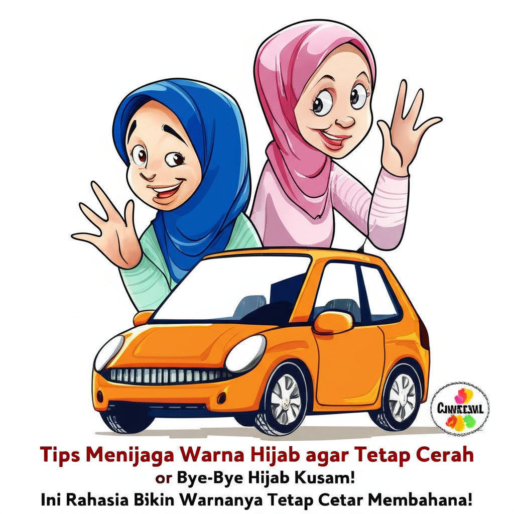Bye-Bye Hijab Kusam! Ini Rahasia Bikin Warnanya Tetap Cetar Membahana!