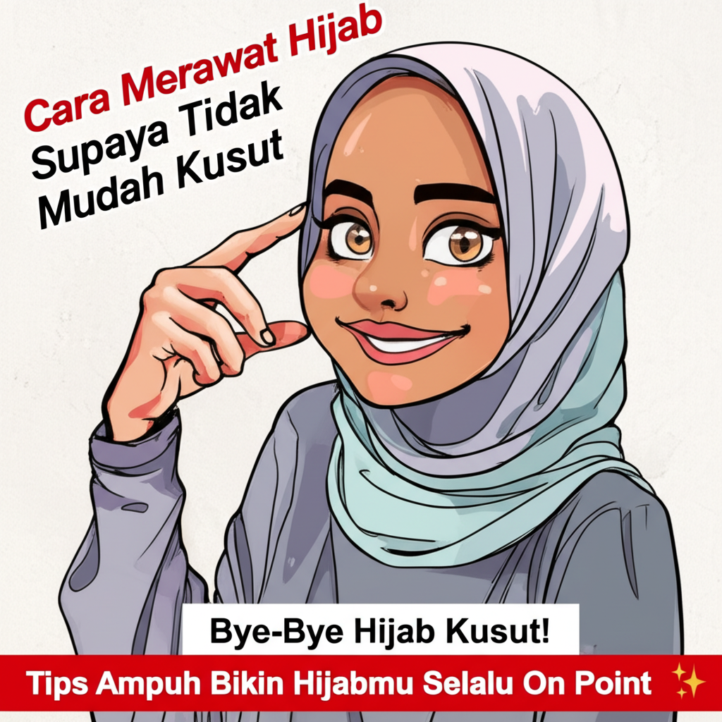 Bye-Bye Hijab Kusut! Tips Ampuh Bikin Hijabmu Selalu On Point ✨ Bye-Bye Hijab Kusut! Tips Ampuh Bikin Hijabmu Selalu On Point ✨