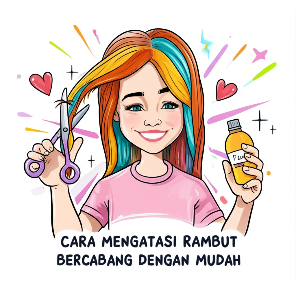 Bye-Bye Rambut Bercabang! Ini Dia Rahasia Rambut Sehat & Glowing Ala Kita!