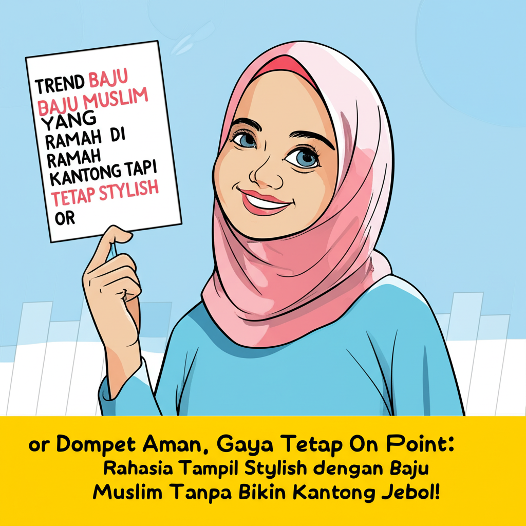 Dompet Aman, Gaya Tetap On Point: Rahasia Tampil Stylish dengan Baju Muslim Tanpa Bikin Kantong Jebol! Dompet Aman, Gaya Tetap On Point: Rahasia Tampil Stylish dengan Baju Muslim Tanpa Bikin Kantong Jebol!