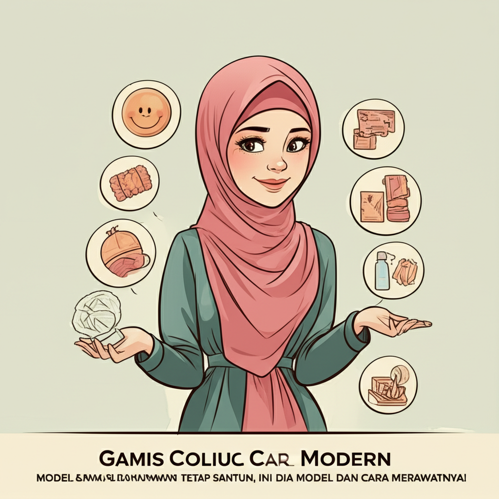Gamis Modern: Gaya Kekinian yang Tetap Santun, Ini Dia Model dan Cara Merawatnya!