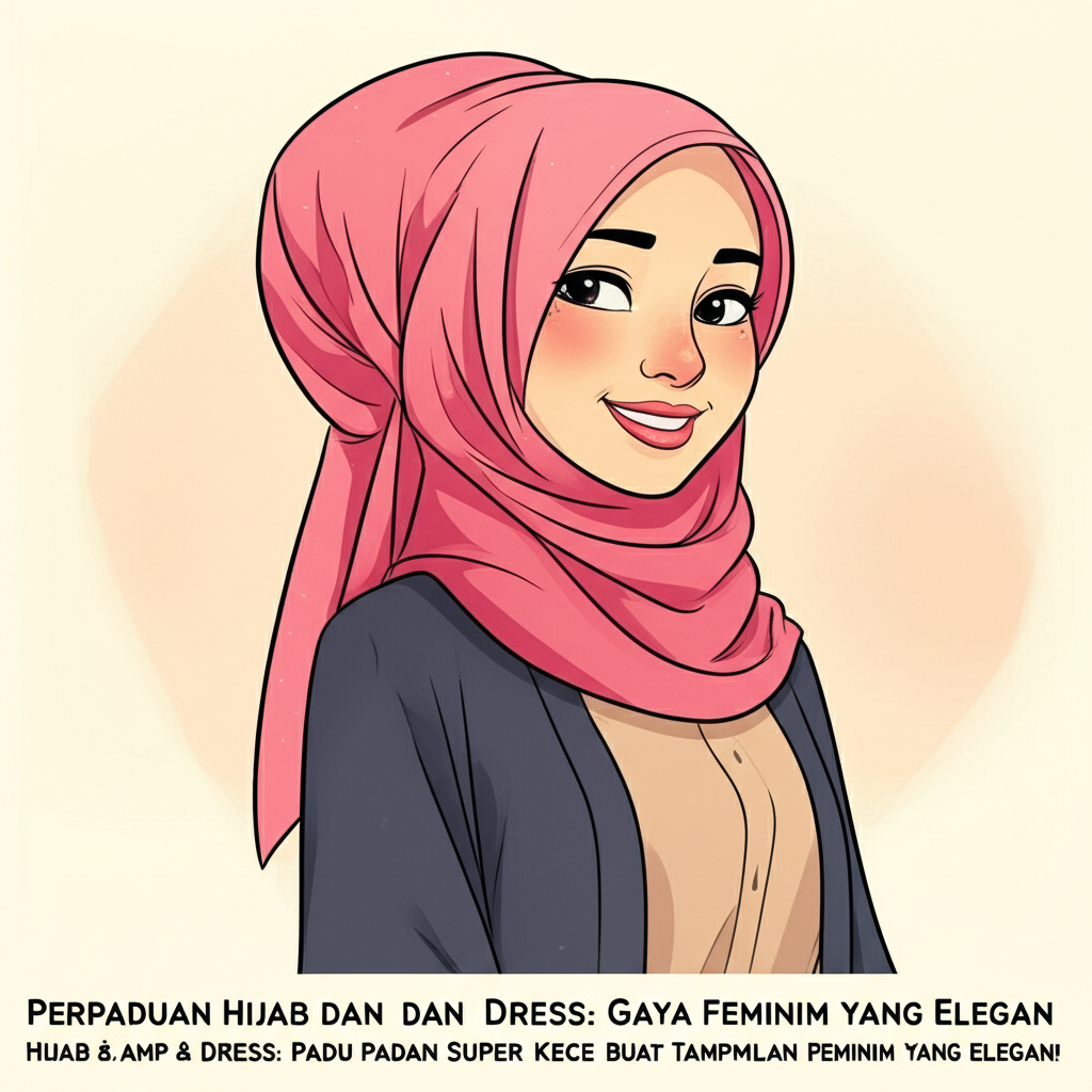Hijab & Dress: Padu Padan Super Kece Buat Tampilan Feminim yang Elegan!