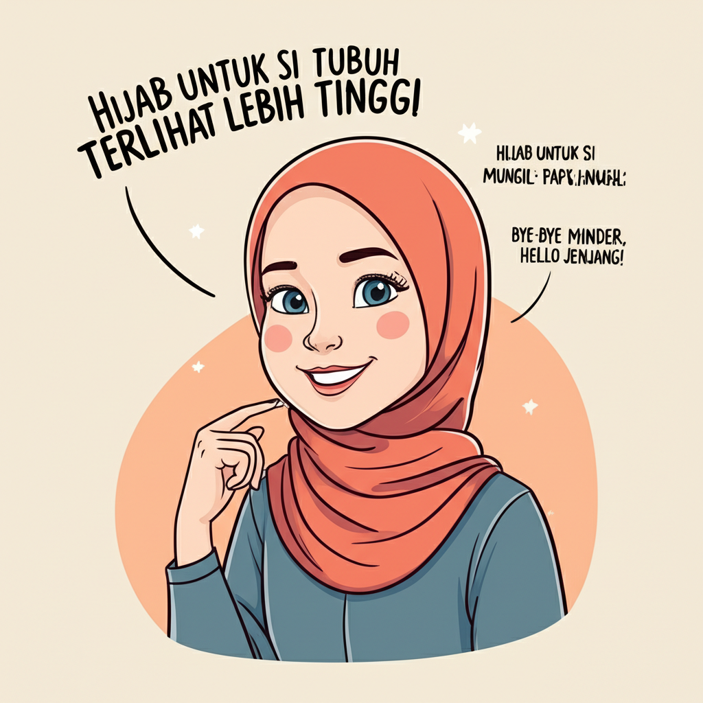 Hijab untuk Si Mungil: Bye-Bye Minder, Hello Jenjang!