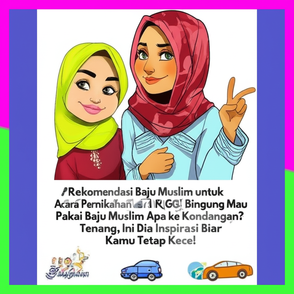OMG! Bingung Mau Pakai Baju Muslim Apa ke Kondangan? Tenang, Ini Dia Inspirasi Biar Kamu Tetap Kece!