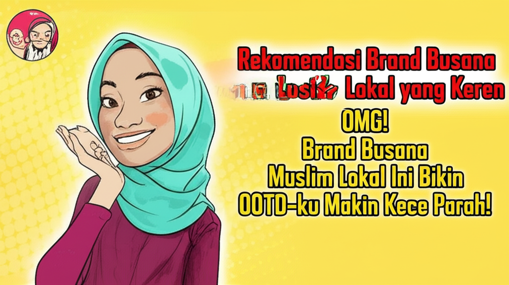 OMG! Brand Busana Muslim Lokal Ini Bikin OOTD-ku Makin Kece Parah!