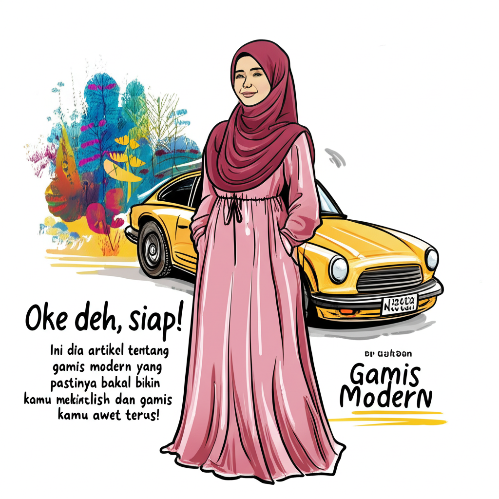 Gamis Modern: Upgrade Gaya Muslimahmu, Dijamin Makin Kece!