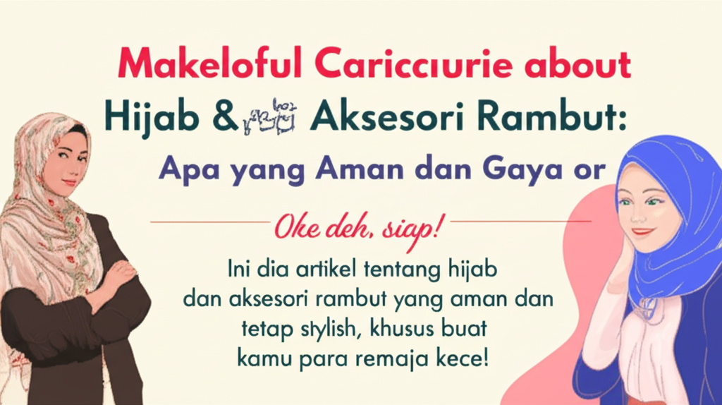 Hijab & Aksesori Rambut: Aman, Nyaman, dan Tetap Gaya? Bisa Banget!