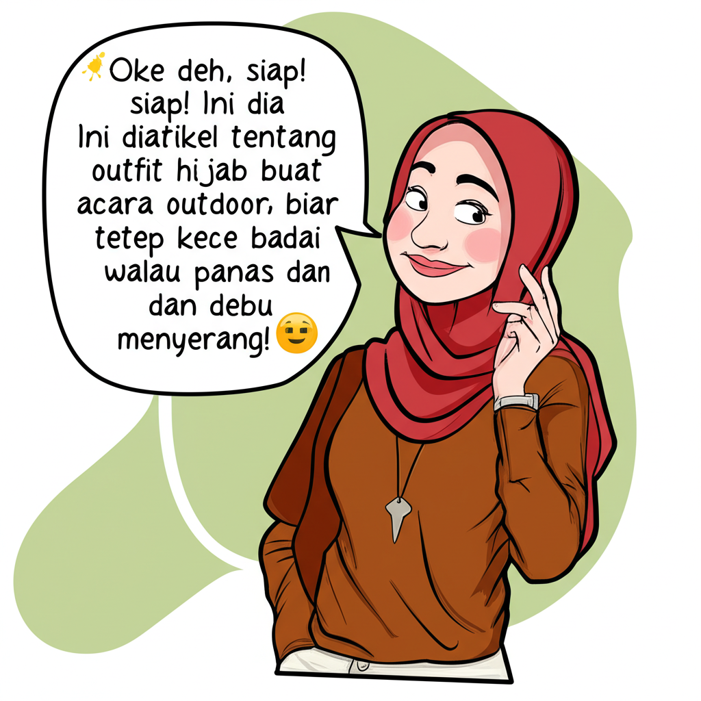 Outfit Hijab Anti Gerah dan Debu Buat Acara Outdoor? Bisa Banget! Outfit Hijab Anti Gerah dan Debu Buat Acara Outdoor? Bisa Banget!