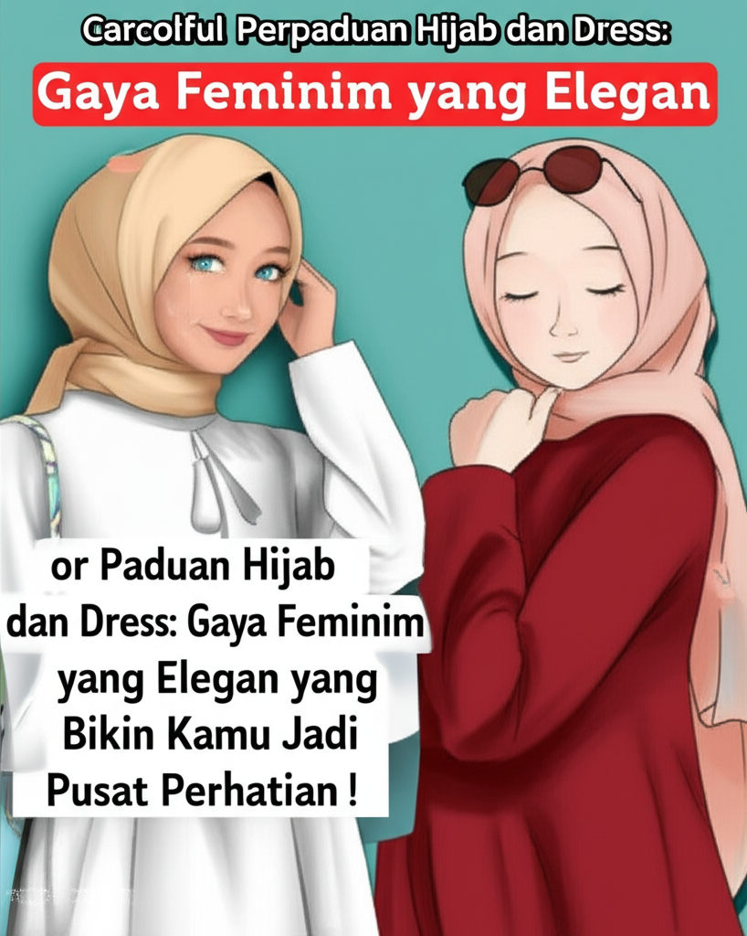 Paduan Hijab dan Dress: Gaya Feminim yang Elegan yang Bikin Kamu Jadi Pusat Perhatian! Paduan Hijab dan Dress: Gaya Feminim yang Elegan yang Bikin Kamu Jadi Pusat Perhatian!