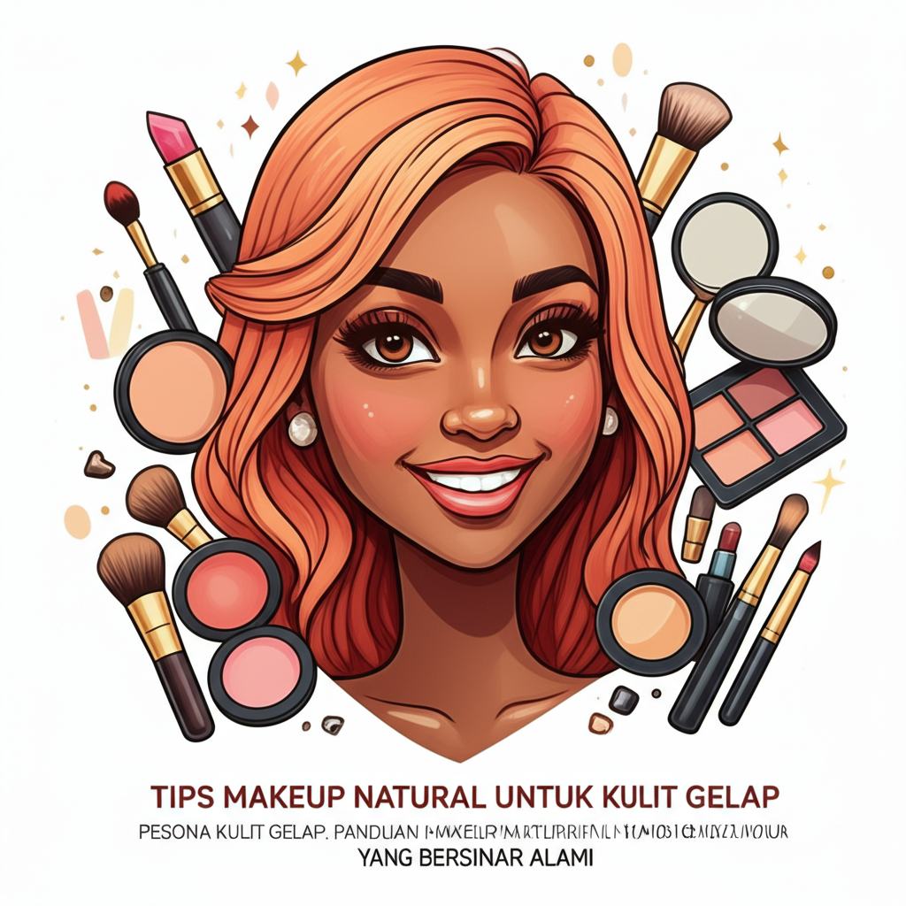 Pesona Kulit Gelap: Panduan Makeup Natural untuk Tampilan yang Bersinar Alami