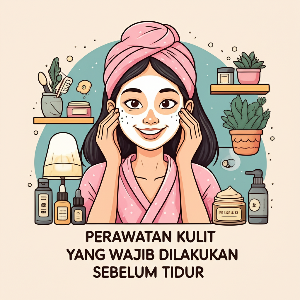 Rahasia Glowing Alami: Ritual Skincare Malam yang Wajib Dicoba Biar Bangun Tidur Makin Kece!