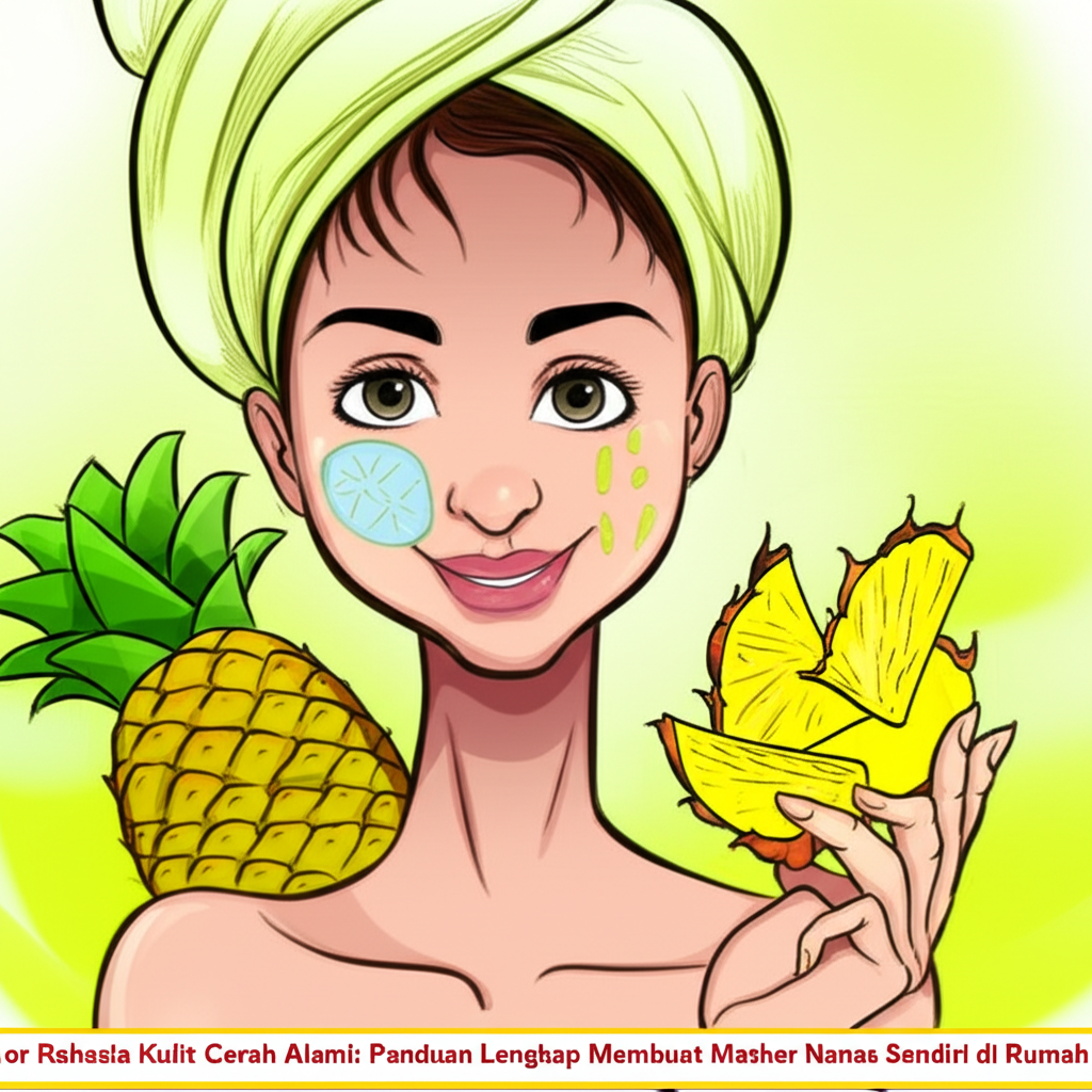 Rahasia Kulit Cerah Alami: Panduan Lengkap Membuat Masker Nanas Sendiri di Rumah