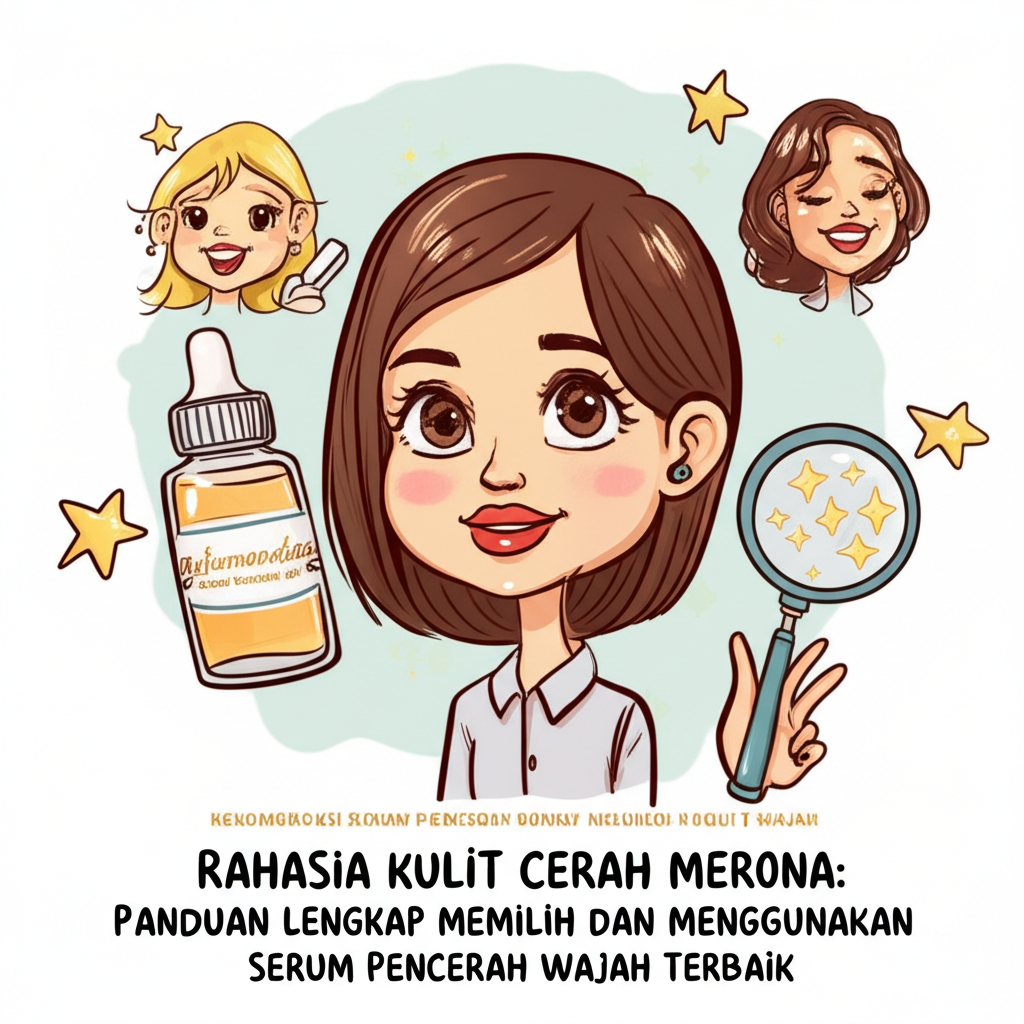 Rahasia Kulit Cerah Merona: Panduan Lengkap Memilih dan Menggunakan Serum Pencerah Wajah Terbaik
