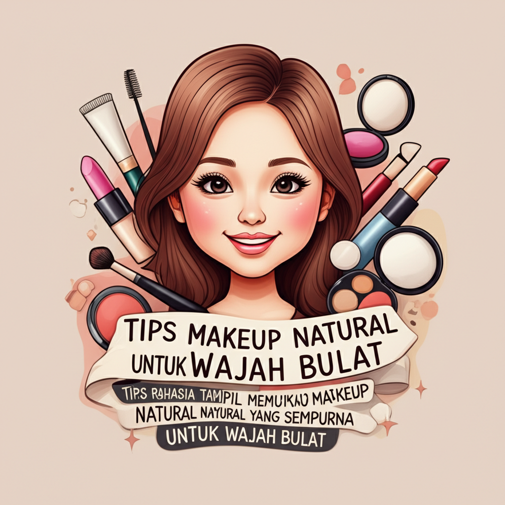Rahasia Tampil Memukau: Tips Makeup Natural yang Sempurna untuk Wajah Bulat
