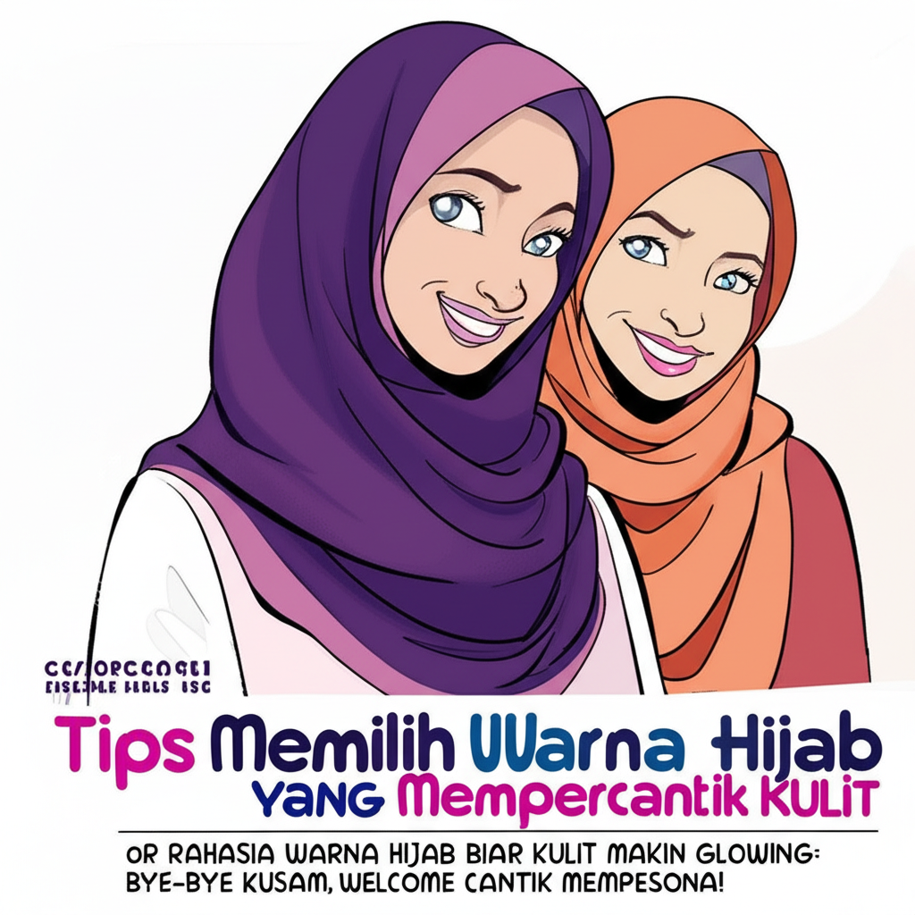 Rahasia Warna Hijab Biar Kulit Makin Glowing: Bye-Bye Kusam, Welcome Cantik Mempesona!