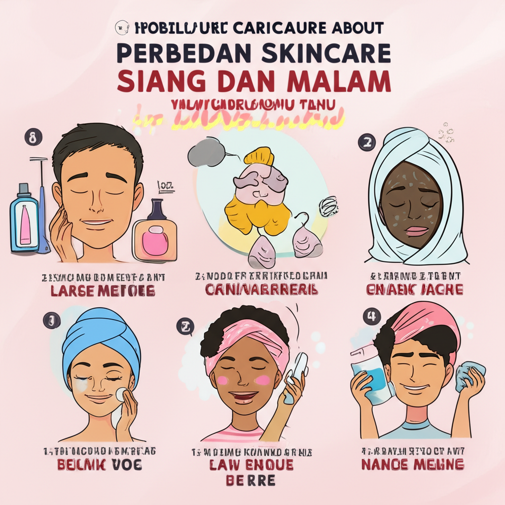 Skincare Siang vs. Malam: Jangan Sampai Ketuker! Biar Glowing Maksimal!